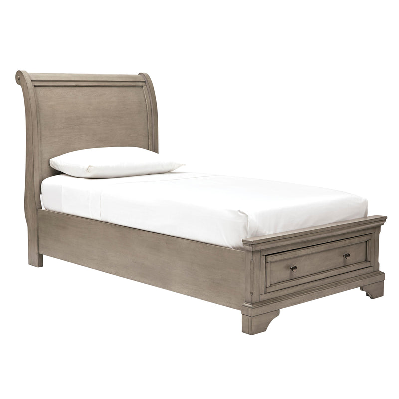 Signature Design by Ashley Lettner B733B21 Twin Sleigh Bed IMAGE 1