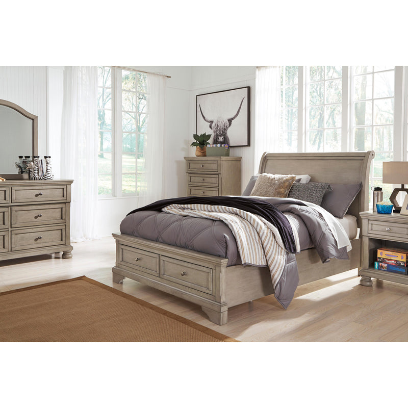 Signature Design by Ashley Lettner B733B24 Full Sleigh Bed IMAGE 6