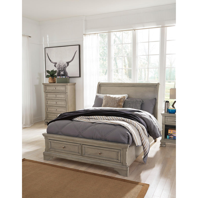 Signature Design by Ashley Lettner B733B24 Full Sleigh Bed IMAGE 7
