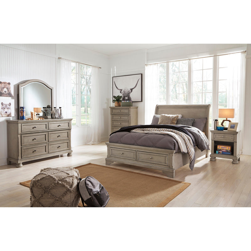 Signature Design by Ashley Lettner B733B24 Full Sleigh Bed IMAGE 8
