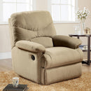 Acme Furniture Arcadia 00626 Recliner - Beige IMAGE 1