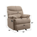 Acme Furniture Arcadia 00627 Motion Recliner IMAGE 12