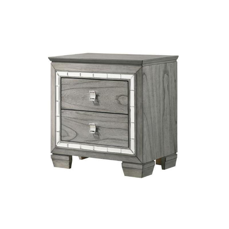 Acme Furniture Antares 2-Drawer Nightstand 21823 IMAGE 4