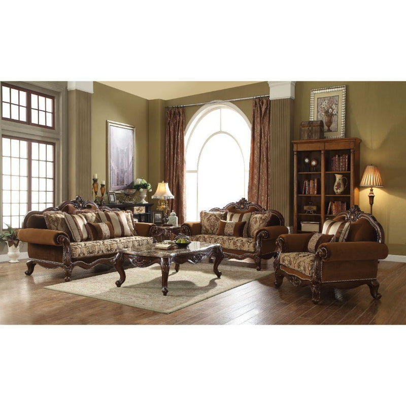 Acme Furniture Jardena Stationary Fabric Sofa 50655 IMAGE 2