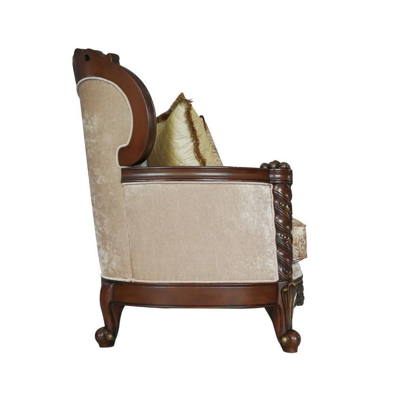 Acme Furniture Devayne Stationary Fabric Sofa 50685 IMAGE 2