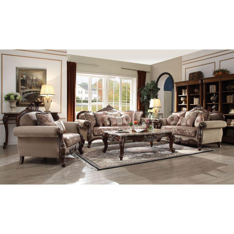 Acme Furniture Mehadi Stationary Fabric Sofa 50690 IMAGE 2