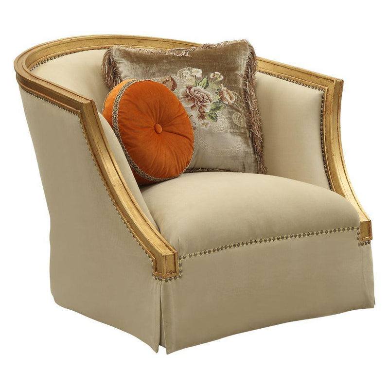 Acme Furniture Daesha Stationary Fabric Chair 50837 IMAGE 2