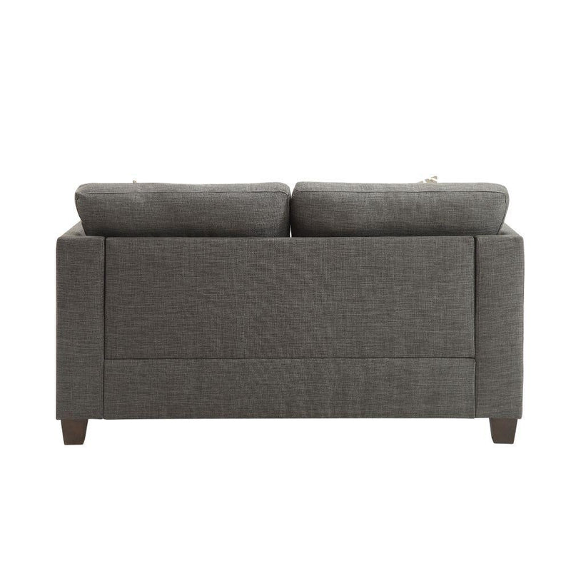 Acme Furniture Laurissa Stationary Fabric Loveseat 52406 IMAGE 3