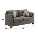 Acme Furniture Laurissa 52406 Loveseat with 4 Pillows IMAGE 8