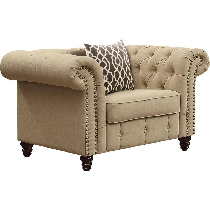 Acme Furniture Aurelia Stationary Fabric Chair 52422 IMAGE 1