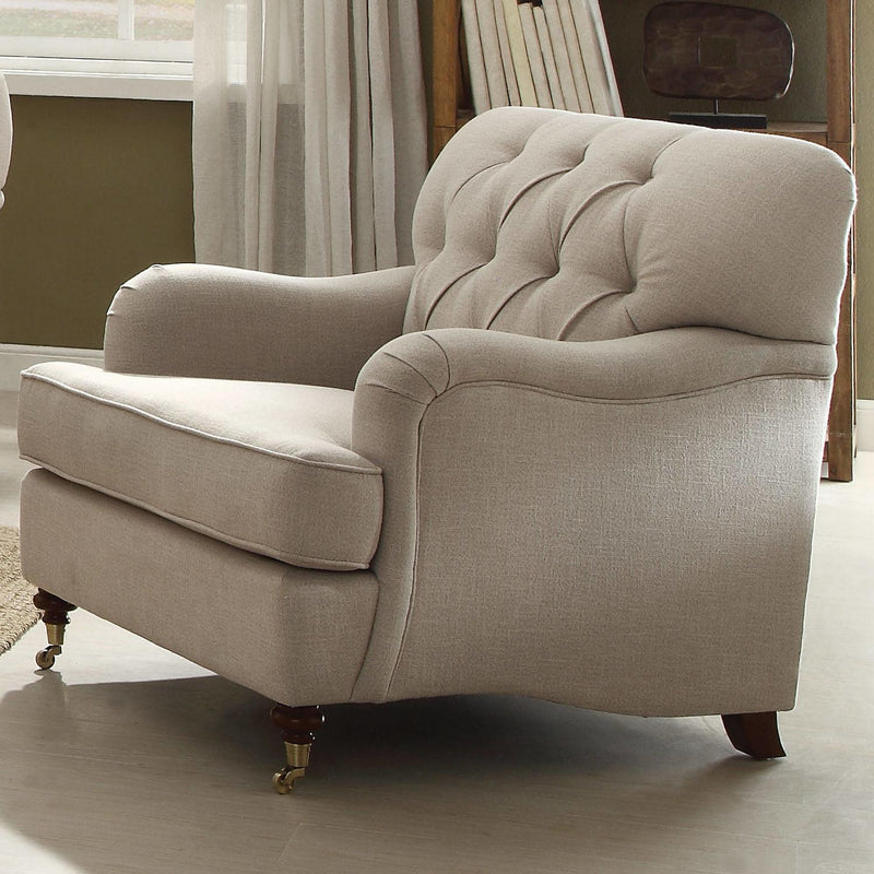 Acme Furniture Alianza Stationary Fabric Chair 52582 IMAGE 2