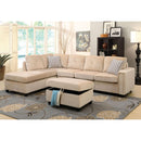Acme Furniture Belville 52705 Sectional Sofa - Beige IMAGE 1