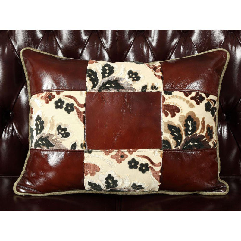Acme Furniture Forsythia Stationary Leather Match Sofa 53070 IMAGE 5