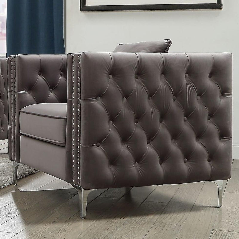 Acme Furniture Gillian II Stationary Fabric Chair 53389 IMAGE 2