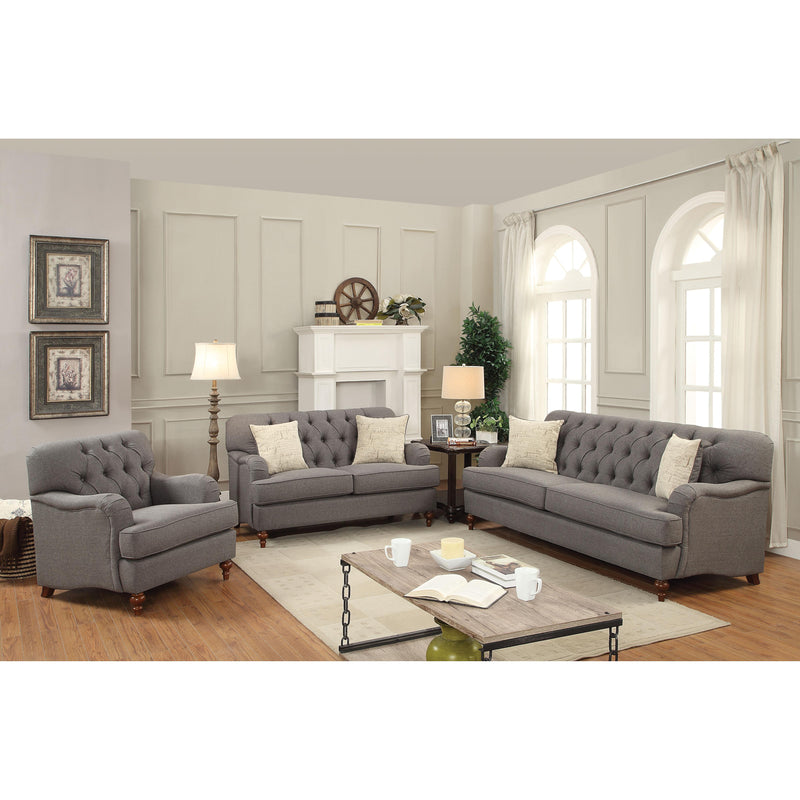 Acme Furniture Alianza Stationary Fabric Loveseat 53691 IMAGE 2