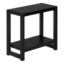 Monarch I 2081 Accent Table - Black/Black IMAGE 1