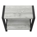 Monarch I 2082 Accent Table - Grey/Black IMAGE 5