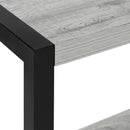 Monarch I 2082 Accent Table - Grey/Black IMAGE 6