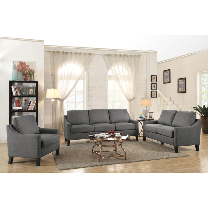 Acme Furniture Zapata Stationary Fabric Sofa 53755 IMAGE 2