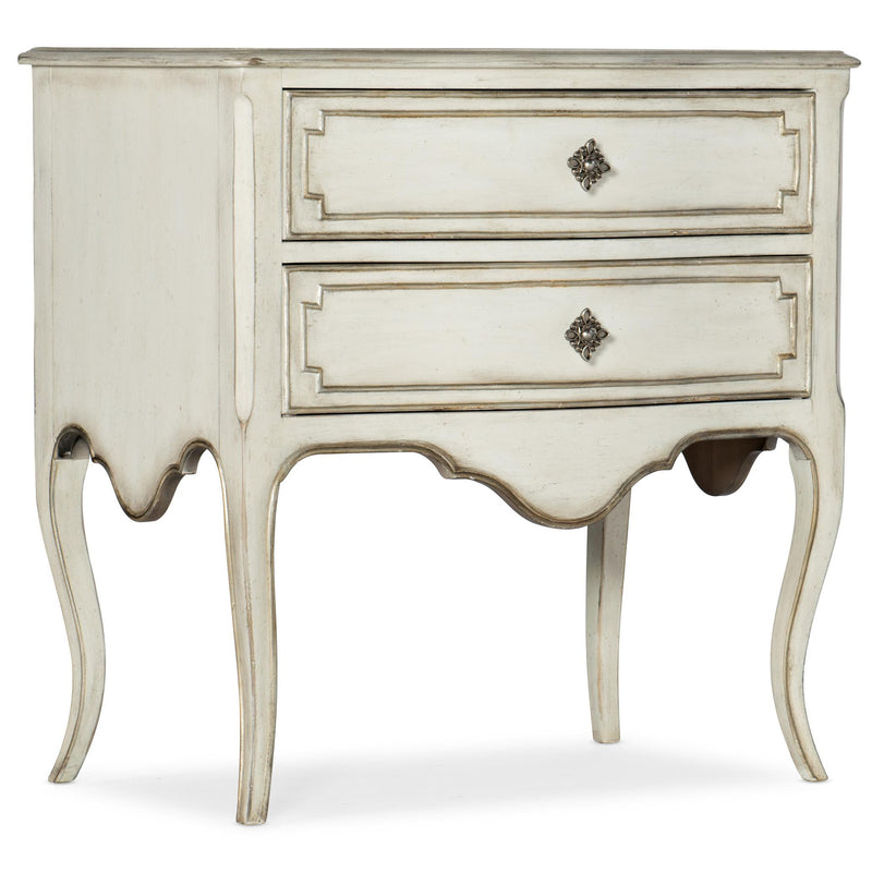 Hooker Furniture 5865-90116-02 Sanctuary Coco En Blanc Nightstand IMAGE 1