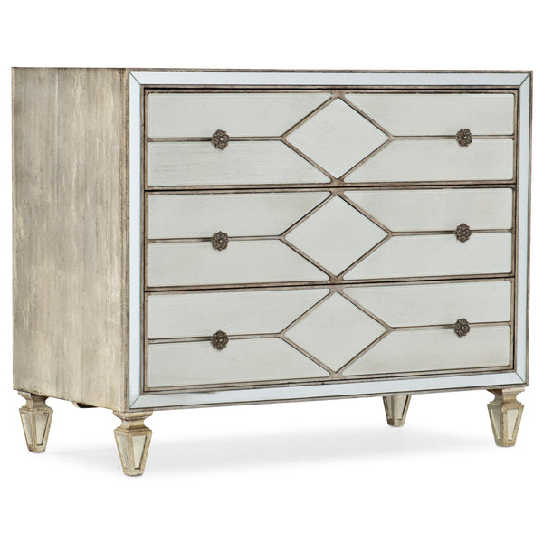 Hooker Furniture 5875-90017-95 Sanctuary Queen of Diamonds Bachelorette Chest IMAGE 1