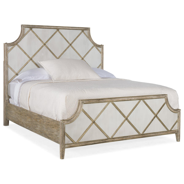 Hooker Furniture 5875-90366-95 Sanctuary Diamont King Panel Bed IMAGE 1