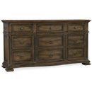 Hooker Furniture 5960-90002-MULTI Williamson Nine-Drawer Dresser IMAGE 1