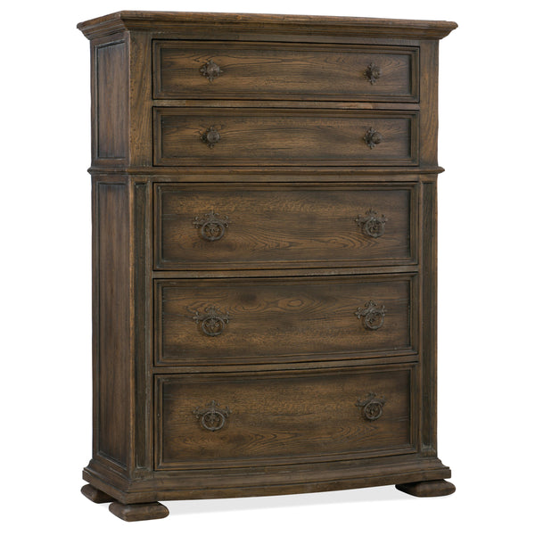 Hooker Furniture 5960-90010-MULTI Gillespie Five-Drawer Chest IMAGE 1
