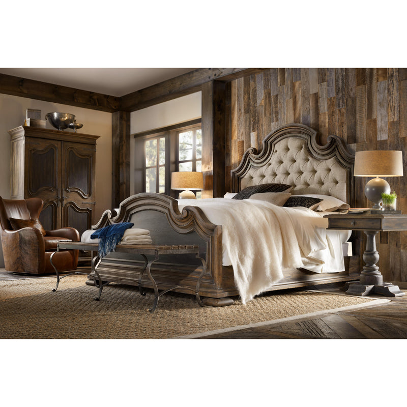 Hooker Furniture 5960-90860-MULTI Fair Oaks California King Uph Bed IMAGE 5