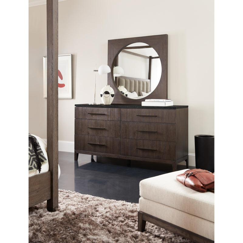 Hooker Furniture 6202-90006-DKW Miramar Aventura Redondo Mirror IMAGE 3