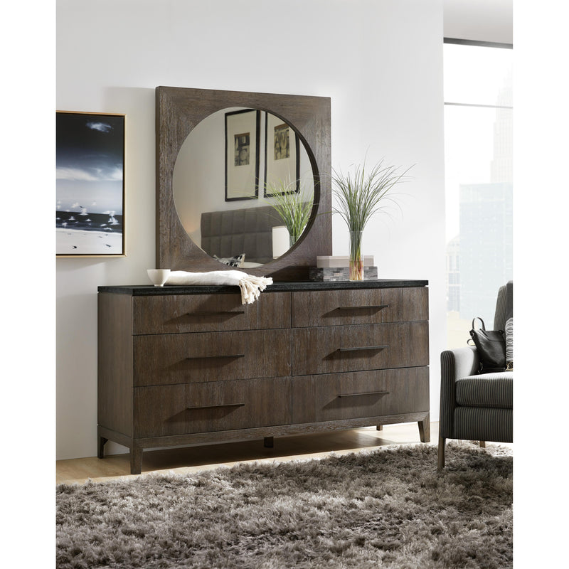 Hooker Furniture 6202-90006-DKW Miramar Aventura Redondo Mirror IMAGE 5