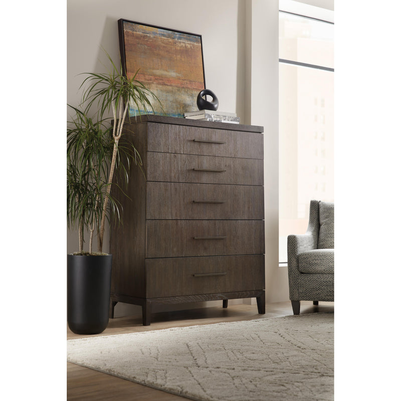 Hooker Furniture Miramar 5-Drawer Chest 6202-90010-DKW IMAGE 5
