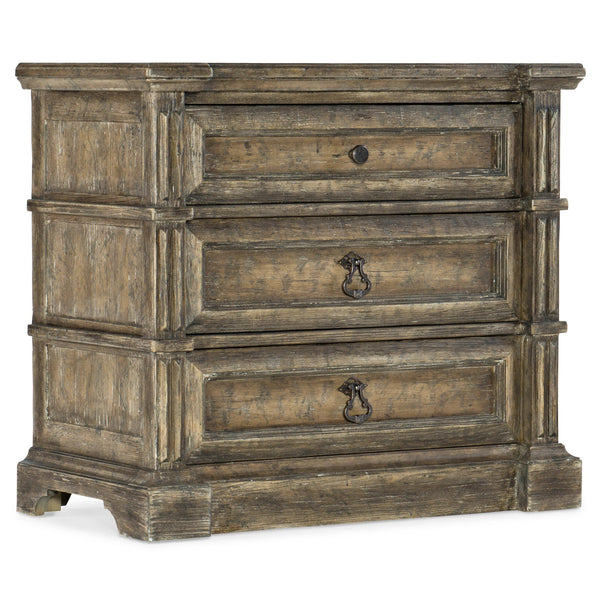 Hooker Furniture La Grange 3-Drawer Nightstand 6960-90016-80 IMAGE 1