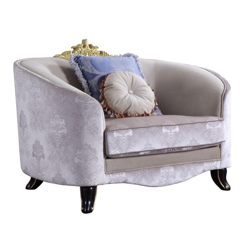 Acme Furniture Sheridan Stationary Fabric Chair 53947 IMAGE 2