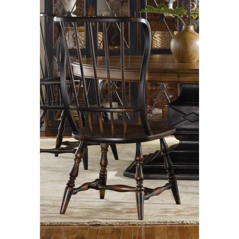 Hooker Furniture 3005-75310 Sanctuary Spindle Side Chair IMAGE 2
