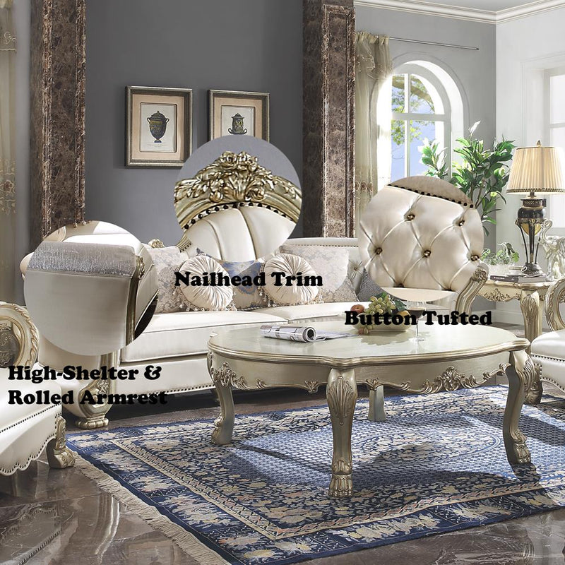 Acme Furniture Dresden II 54875 Sofa with 7 Pillows IMAGE 6