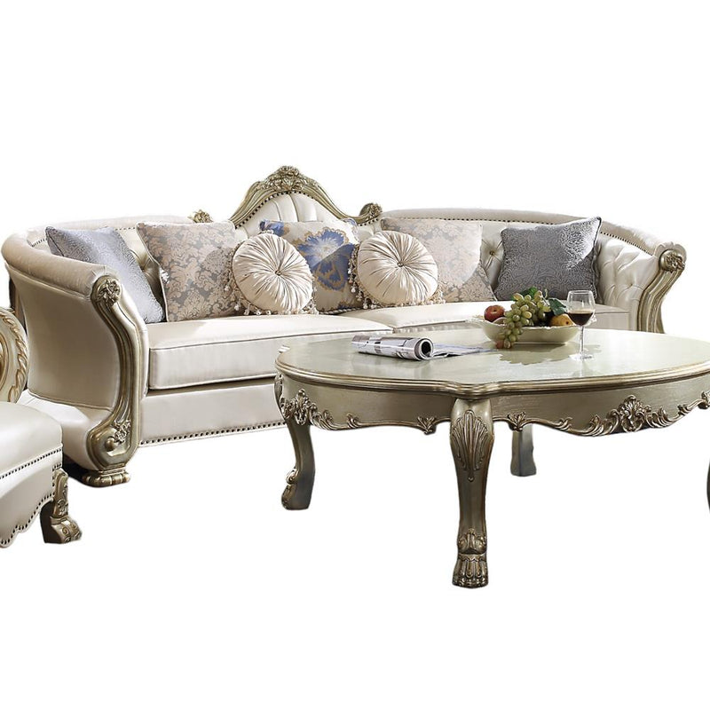 Acme Furniture Dresden II 54875 Sofa with 7 Pillows IMAGE 7