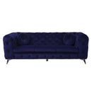 Acme Furniture Atronia 54900 Sofa - Blue IMAGE 3