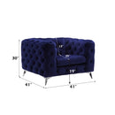 Acme Furniture Atronia 54902 Chair - Blue IMAGE 4