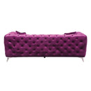 Acme Furniture Atronia 54905 Sofa - Purple IMAGE 3
