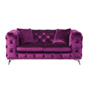 Acme Furniture Atronia 54906 Loveseat - Purple IMAGE 1