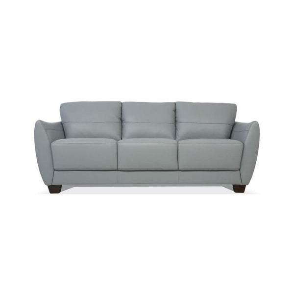 Acme Furniture Valeria Stationary Leather Sofa 54950 IMAGE 1