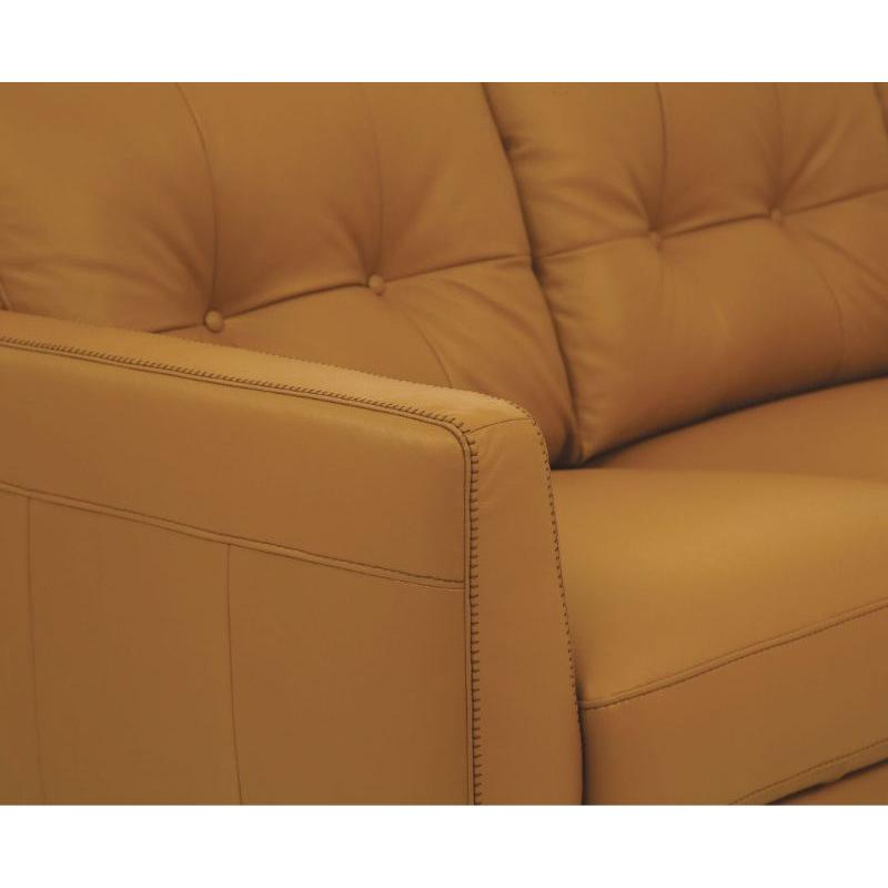 Acme Furniture Radwan Stationary Leather Loveseat 54956 IMAGE 4