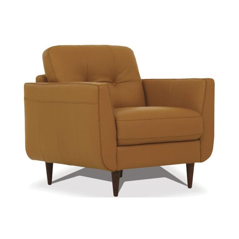 Acme Furniture Radwan Stationary Leather Chair 54957 IMAGE 2