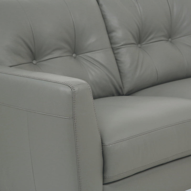 Acme Furniture Radwan Stationary Leather Loveseat 54961 IMAGE 4