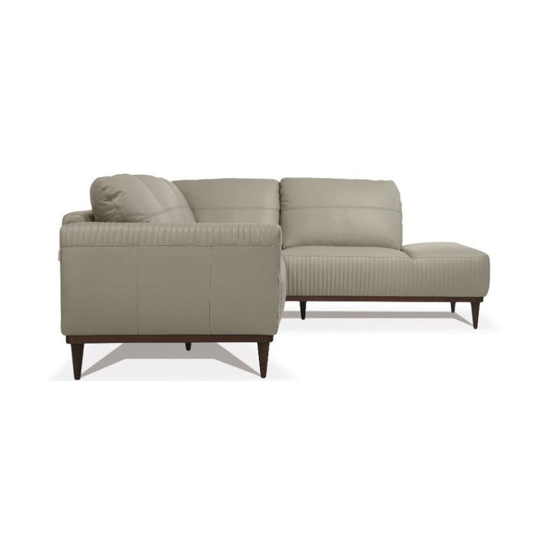 Acme Furniture Tampa Leather 2 pc Sectional 54975 IMAGE 5