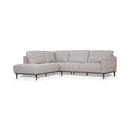 Acme Furniture Tampa 54990 LFC Sectional Sofa - Pearl Grey IMAGE 2