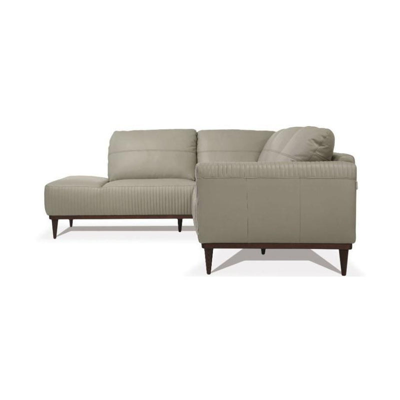 Acme Furniture Tampa Leather 2 pc Sectional 54995 IMAGE 5