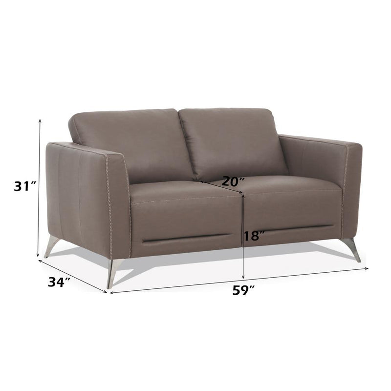 Acme Furniture Malaga 55001 Loveseat IMAGE 8