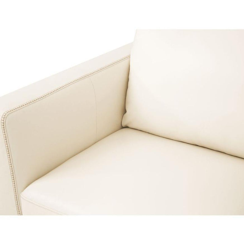 Acme Furniture Malaga Stationary Leather Chair 55007 IMAGE 4